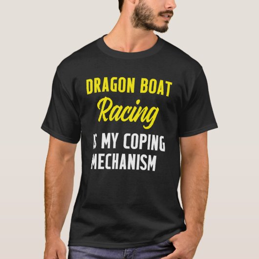 ドラゴンボートレーシングボートレースレーサー4 Tシャツ (正面)
