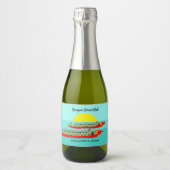 ドラゴンボートレーシング スパークリングワインラベル (正面)