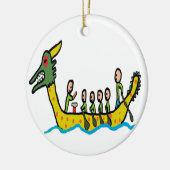 ドラゴンボートレーシング セラミックオーナメント (左)