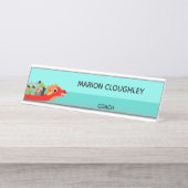 ドラゴンボートレーシング デスクネームプレート (正面)