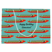 ドラゴンボートレーシング ラージペーパーバッグ (裏面)