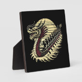 ドラゴンボートレーシング – ヴィンテージドラゴンボートチーム フォトプラーク (正面)