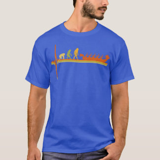 ドラゴンボート進化ハートビートレトロヴィンテージ1 Tシャツ