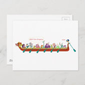 ドラゴンボート – Fire Dragons ポストカード (正面/裏面)