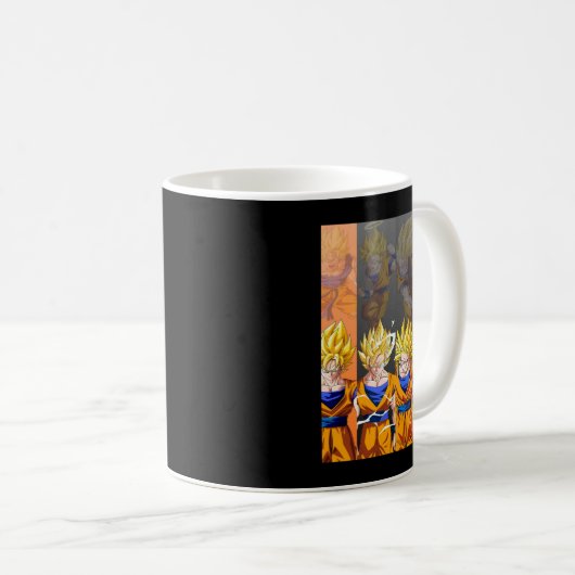 ドラゴンボールZすべての製品の完全なギフト コーヒーマグカップ (正面右)