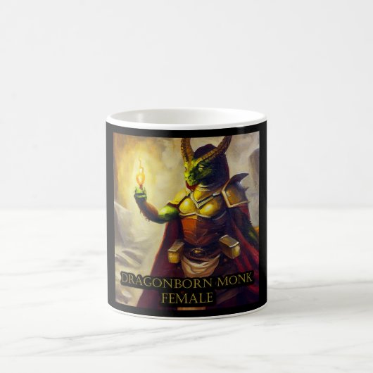 ドラゴンボーン僧(女性) コーヒーマグカップ (中央)
