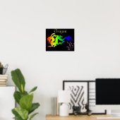 ドラゴンポスター ポスター (ホームオフィス)