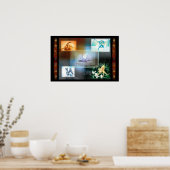 ドラゴンポスター ポスター (キッチン)