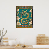 ドラゴンポスター ポスター (キッチン)