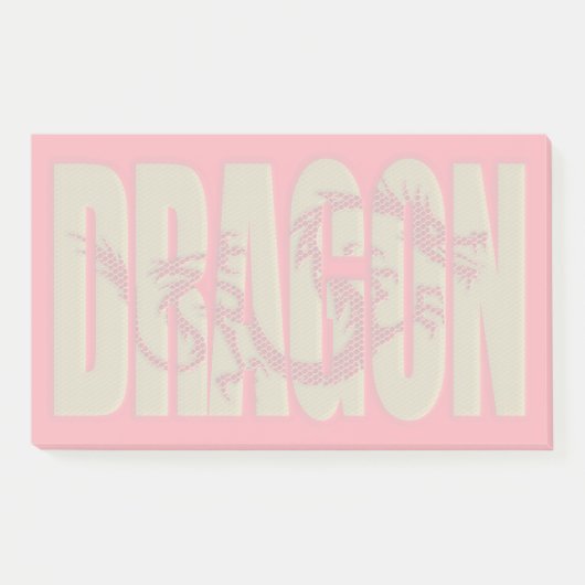 ドラゴンポストイットノート ポストイット (正面)