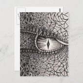 ドラゴンポストカードの目 ポストカード (正面/裏面)