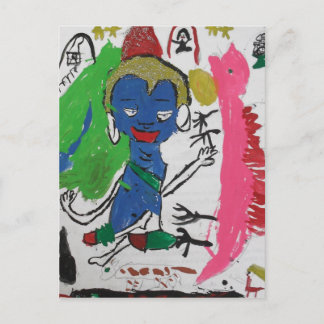 ドラゴンポストカード付き薬仏 ポストカード