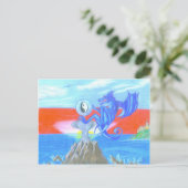 ドラゴンポストカード ポストカード (スタンド正面)