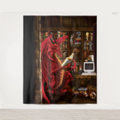 ドラゴンポッドキャスト図書館 タペストリー (正面)