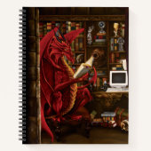 ドラゴンポッドキャスト図書館 ノートブック (正面)