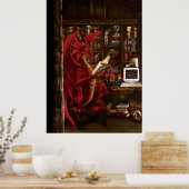 ドラゴンポッドキャスト図書館 ポスター (キッチン)