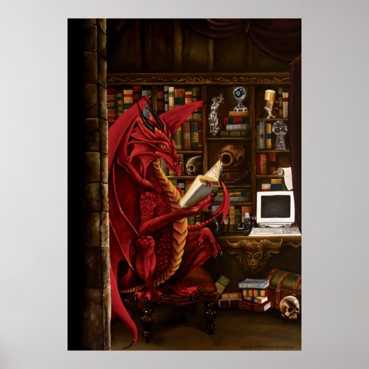 ドラゴンポッドキャスト図書館 ポスター (正面)