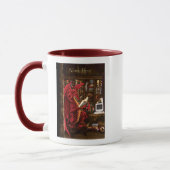 ドラゴンポッドキャスト図書館 マグカップ (左)