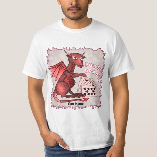 ドラゴンポーカーチシャツ Tシャツ (正面)