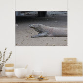 ドラゴンポートレート ポスター (キッチン)