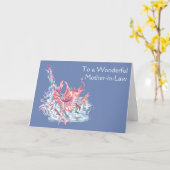 ドラゴンマザーインローマザーズデイ カード (黄色い花)