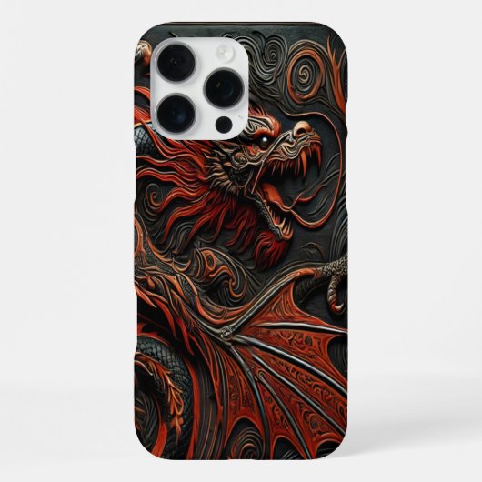ドラゴンマスター作品 iPhoneケース (裏面)