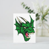 ドラゴンミアン動物マスコット ポストカード (スタンド正面)