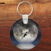 ドラゴンムーンキーチェーン キーホルダー (正面)