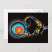 ドラゴンムーン~はがき ポストカード (正面/裏面)