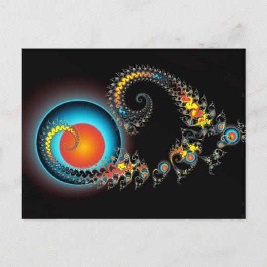 ドラゴンムーン ポストカード (正面)