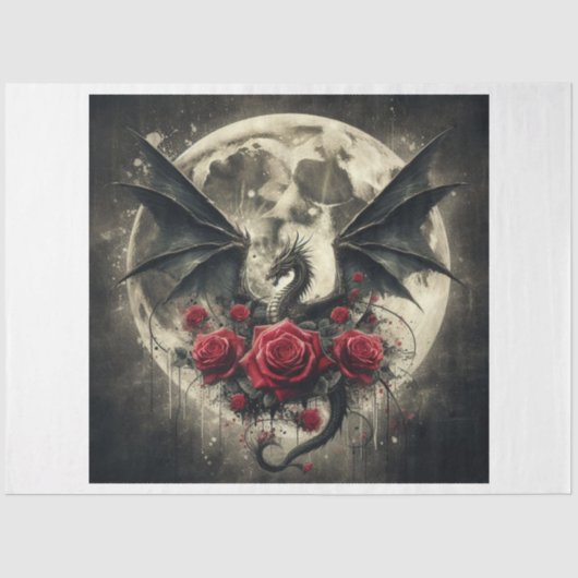 ドラゴンムーン 薄葉紙 (正面)