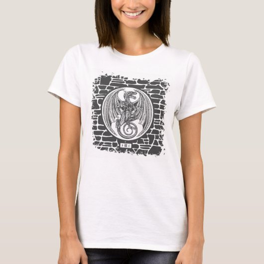 ドラゴンメダリオンモノグラムTシャツ Tシャツ (正面)