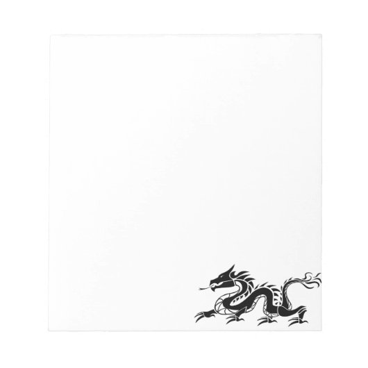 ドラゴンメモ帳 ノートパッド (正面)