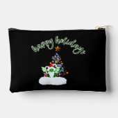 ドラゴンメリーツイストの魔法のクリスマス アクセサリーポーチ (裏面)