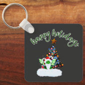 ドラゴンメリーツイストの魔法のクリスマス キーホルダー (正面)