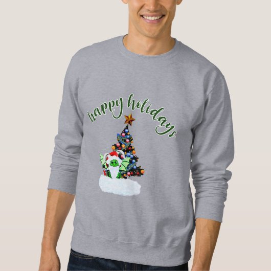 ドラゴンメリーツイストの魔法のクリスマス スウェットシャツ (正面)
