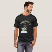 ドラゴンメリーツイストの魔法のクリスマス Tシャツ (正面フル)