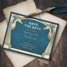 ドラゴンモダンファンタジー結婚デコ