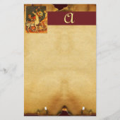 ドラゴンモノグラムとの聖ジョージの戦い 便箋 (正面)