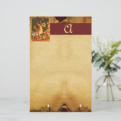 ドラゴンモノグラムとの聖ジョージの戦い 便箋 (スタンド正面)