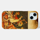 ドラゴンモノグラムとの聖ジョージの戦い Case-Mate iPhoneケース (裏面 (横))