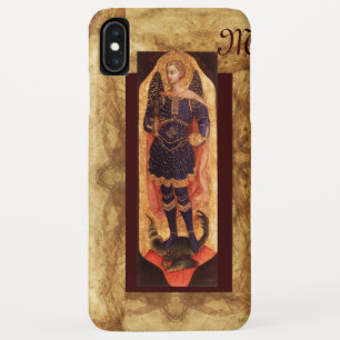 ドラゴンモノグラムの聖ミカエル大天使 iPhone XS MAXケース