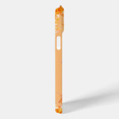 ドラゴンモノグラム中国の〔占星術の〕十二宮図オレンジトレンディークール Case-Mate iPhoneケース (裏面 / 右)