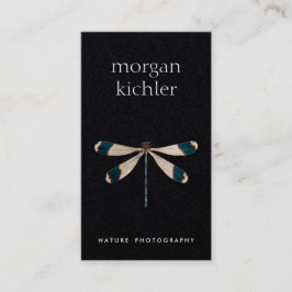 ドラゴンユニークフライ自然プロフェッショナルブラック 名刺