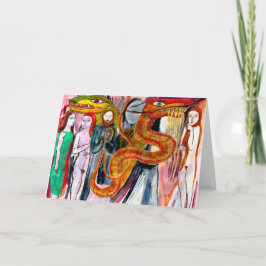 ドラゴンユートピアグリーティングカード カード