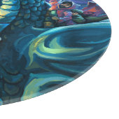 ドラゴンライダーとソルチェラー カッティングボード (角)