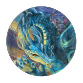 ドラゴンライダーとソルチェラー カッティングボード (正面)