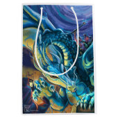 ドラゴンライダーポスター ミディアムペーパーバッグ (正面)