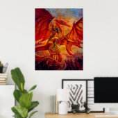 ドラゴンライダー ポスター (ホームオフィス)