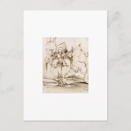 ドラゴンライダー ポストカード (正面)